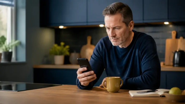 Customer comparing detailed locksmith reviews on a phone