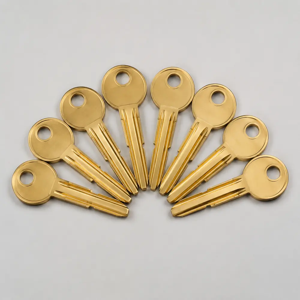Brass Cylinder Key Blanks – Pack of 50 trade product photograph