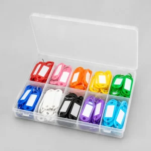 Key Tags Assorted Colours – Pack of 100 trade product photograph